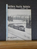 Southern Pacific Bulletin 1952 December Sierra White Christmas