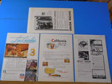 Ads Union Pacific Railroad Lot #48 Advertisements from various magazines (10)