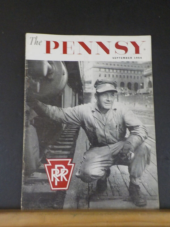 Pennsy Employee Magazine, The 1954 September Shingle Splitter