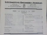 Locomotive Engineers Journal 1951 November Employee Magazine Ferrocarril Mexican