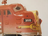 Print Santa Fe Locomotive #300 Photograph by W Schaumburg. Carstens Publications