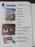 Model Railroader Magazine 2005 January Era you canmodel the 1900s Basics of deta