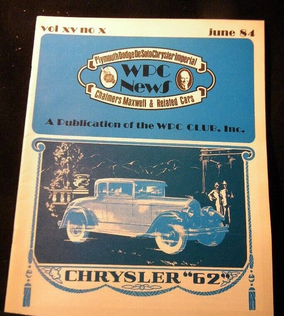 WPC News 1984 June  The Chrysler 62