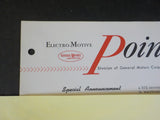 EMD Pointers 1958 November 26 New electromotive division branch warehouse
