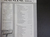 Mainline Modeler 1988 June Frisco Orange & White Painting Guide Jewitt OH NP Stn