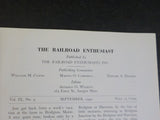 Railroad Enthusiast 1942 September Billerica & Bedford RR Long Island RR