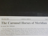 Carnival Midway Vol 6 #3 May/June 2004 Carousel Horses of Meridian