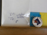 Jaycees District of Columbia Wite circle Outline '76    PIN