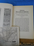 Indiana Magazine Of History 1925 June & sept Vol 21 #2 & #2