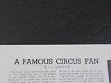 White Tops Circus Magazine 1936 November Work for Man and Beast and Machine