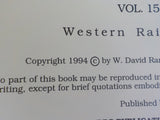 Official Pullman Standard Library Vol 15 Western Railroads by Randall BOOK #0727