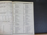 Thomas Cook Continental Timetable 1987 Winter September 27-October 31