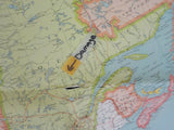 Map Canada Map of Canada 1961 Department of Mines and Technical Surveys 28 x 22