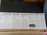 Boston & Maine Railroad Historical Society Newsletter 1985 Lot of 12