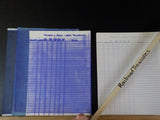 Fitchburg Boston & Maine Renumbering Blanks B&M Approx 71 sheets