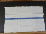 Pullman Passenger Car Cloth Headrest Cover, Hand, Dish or Tea Towel