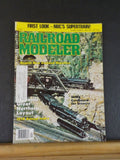 Railroad Modeler 1979 April using cardboard for scenery NBCs supertrain Quaint N