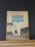 Trains by Robert  Henry DJ Copyright 1934 with dust jacket