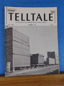 Tell Tale 1966 February Northern Pacific Employee Magazine Telltale
