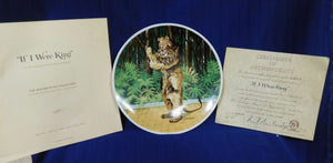 Plate Wizard of Oz If I Were King by James Auckland MGM p0429
