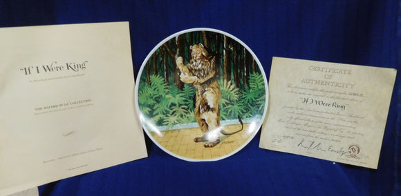 Plate Wizard of Oz If I Were King by James Auckland MGM p0429