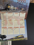 Anthracite Railroads Historical Society Calendars  Lot of 3 1984  1989  2000