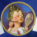Plate Norman Rockwell Making Believe in the Mirror Rockwell's Rediscovered Women