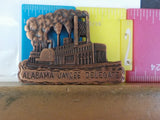 Jaycees Alabama Riverboat Steam Pewter    PIN