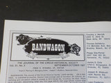 Bandwagon 1987 September October Circus MagazineHagenbeck Wallace 1917 season