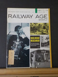 Railway Age 1966 April 18 Weekly Railroad research