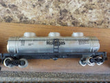 Train Display on wood N Scale Pennsylvania Railroad Mobilgas