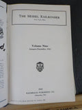 Model Railroader Magazine Bound Volume 10 January-December 1943 (Oct damage)