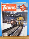 Trains Magazine 1985 November O Canada Manitoga Rogers Pass reverie