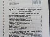 Pacific News #215 1979 September Coal and the Railroads Skagit River Steam Plast