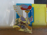 Jaycees Virginia Roadrunner with red hat yellow vest   PIN