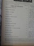Model Builder 1944 February Lionel Magazine Steel mill Coal tower Track switch c