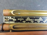 Visage Comparator Gauge Pocket type Viscosity style BA  Original Wood Box