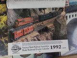 NMRA Bulletin 1992 Complete Year 12 Issues   January thru December