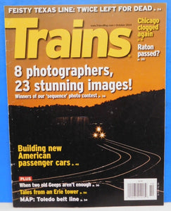 Trains Magazine 2014 Oct Building New American Passenger Cars