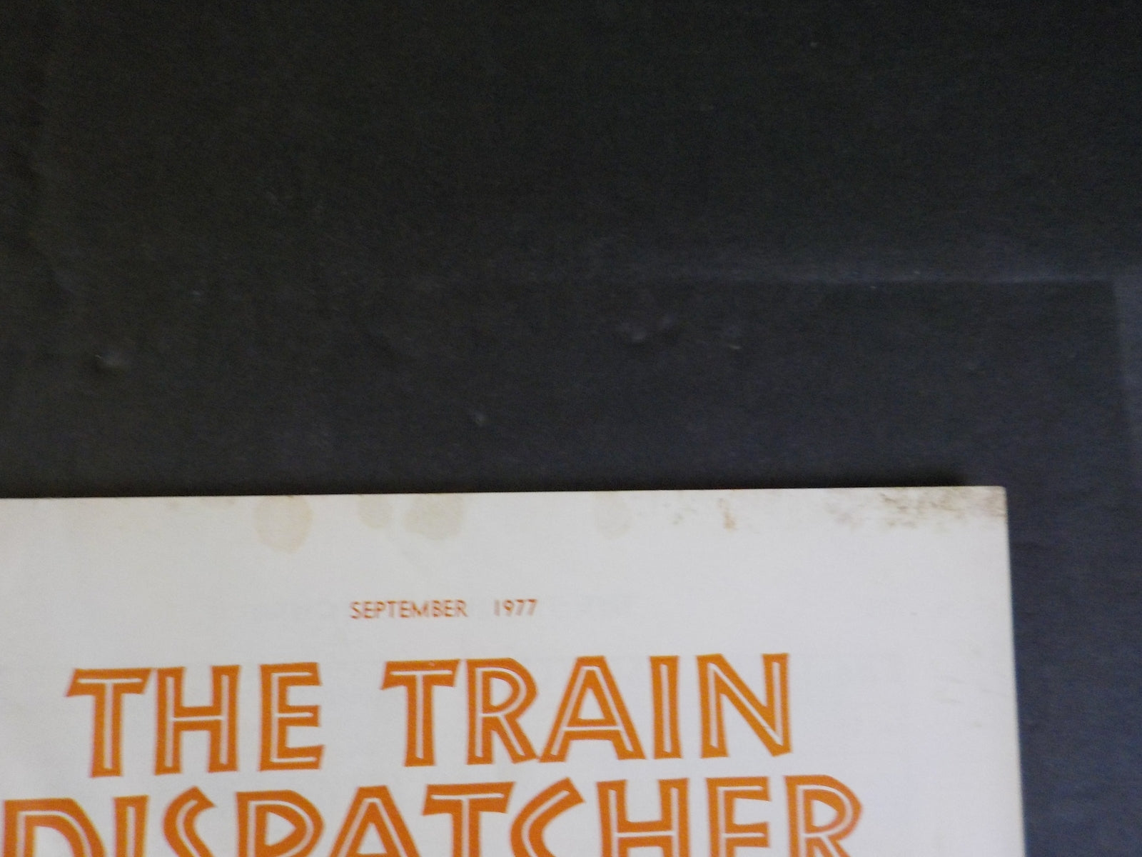 Train Dispatcher 1977 September Railway Post Offices reach end of line ...