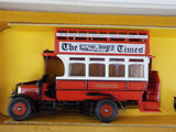Corgi Thornycroft Bus & Ford Motor T Van The Times Transport of the 30’s 2 vehic