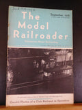 Model Railroader Magazine 1936 September Minor cover damage, rusty staples