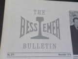 Bessemer Bulletin #271 November 1974Bessemer employe charity New RR retirement l