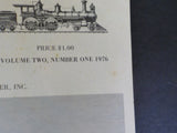 Yard Limits 1976 Vol 2 #1  A Publication of the Trains Master Inc.