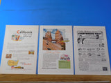 Ads Union Pacific Railroad Lot #40 Advertisements from various magazines (10)