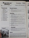 Railroad Model Craftsman Magazine 1989 October Painting with markers N&W Kitbash