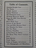 Model Railroader Magazine 1941 January NYC Mohawk plans Detailed freight cars