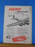 Model Builder 1944 January Lionel Magazine Armored car Stone culvert N&W LS&M