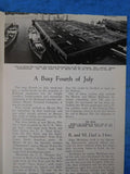 Boston & Maine Railroad Employee Magazine 1955 July August