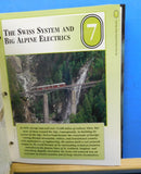Legendary Trains 3 ring binder of cards with photo / information about the card